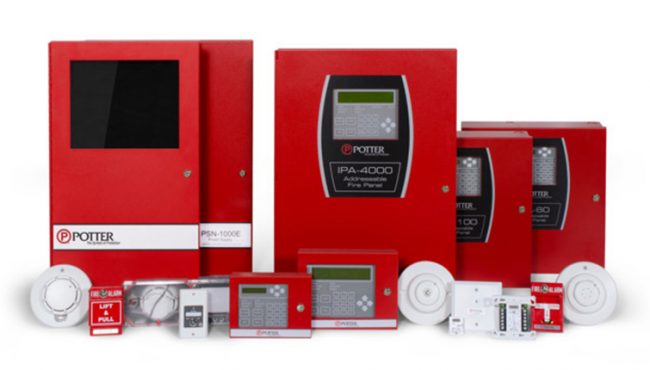 POTTER Addressable Fire Control Panel