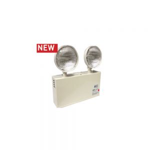 DENKO self contained emergency and exit lights at Edge technical solutions