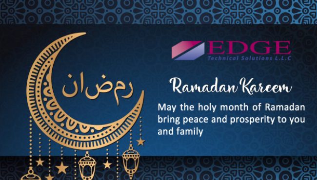 Ramadan Greetings – from EDGE Technical Solutions